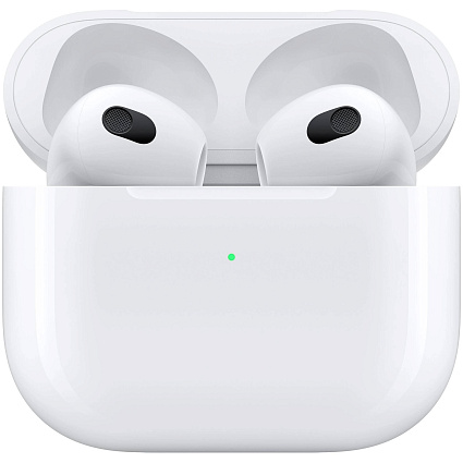 Беспроводные наушники Apple AirPods 3 lightning charging case, белый Фото 4