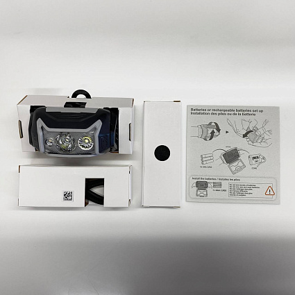 Налобный фонарь Petzl Actik Core, серый Фото 4