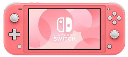 Игровая приставка Nintendo Switch Lite 32 ГБ, розовый Фото 1