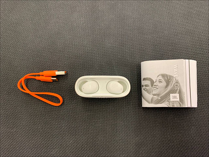 JBL Wave Buds, белый Фото 3