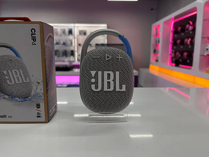 JBL Clip 4, белый/голубой Фото 3