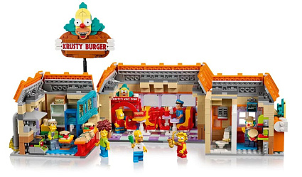 Конструктор LEGO Icons 10352 Симпсоны: Красти Бургер Фото 4
