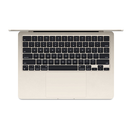Ноутбук Apple MacBook Air 15" (M3, 8C CPU/10C GPU, 2024), 8 ГБ, 256 ГБ SSD, «сияющая звезда» Фото 2