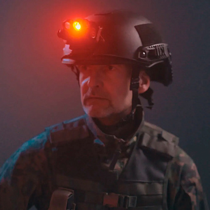 Налобный фонарь Fenix HM75R SUPERRAPTOR 3, черный Фото 7