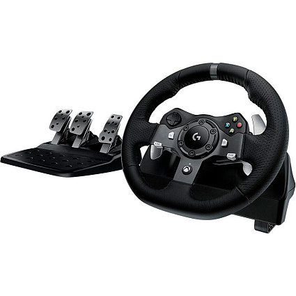 Руль Logitech G920 Driving Force, черный Фото 1