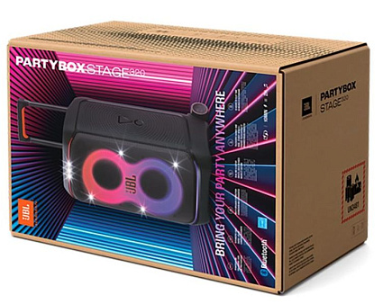 Портативная акустика JBL PartyBox 320, черный Фото 10