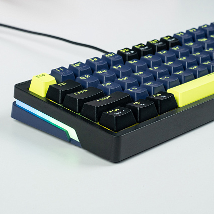 Клавиатура CyberLynx AG63, черные свитчи, фиолетовый Фото 8