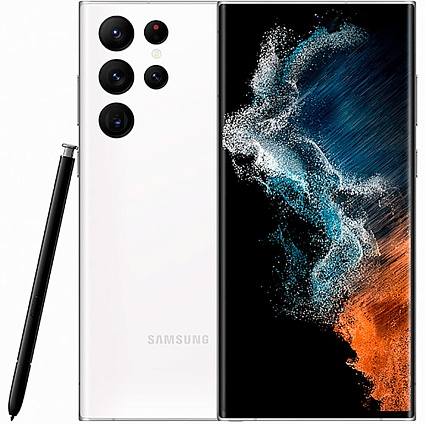 Смартфон Samsung Galaxy S22 Ultra 5G, 512 ГБ, белый Фото 1