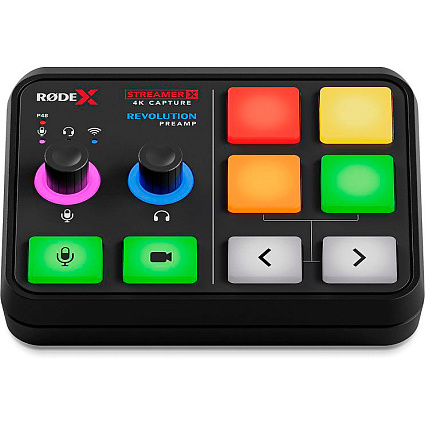 Внешняя звуковая карта RODE STREAMER X, черный Фото 1