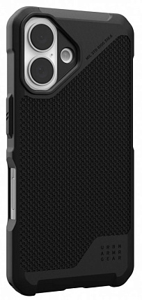 Чехол UAG Metropolis LT с MagSafe для iPhone 16, черный (114454113940) Фото 4