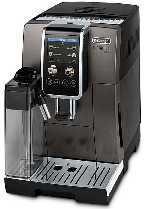 Кофемашина DeLonghi Dinamica Plus ECAM380.95.TB, черный/серый Фото 2