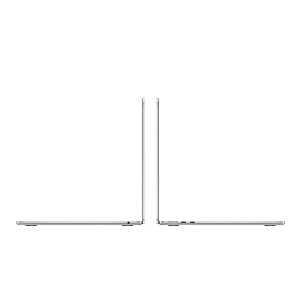 Ноутбук Apple MacBook Air 15" (M3, 8C CPU/10C GPU, 2024), 8 ГБ, 256 ГБ SSD, «серебристый» Фото 4