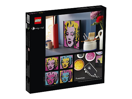 Конструктор LEGO ART 31197 Мэрилин Монро Энди Уорхола Фото 8
