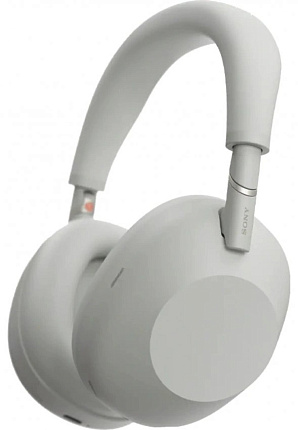 Беспроводные наушники Sony WH-1000XM6, серебристый Фото 1