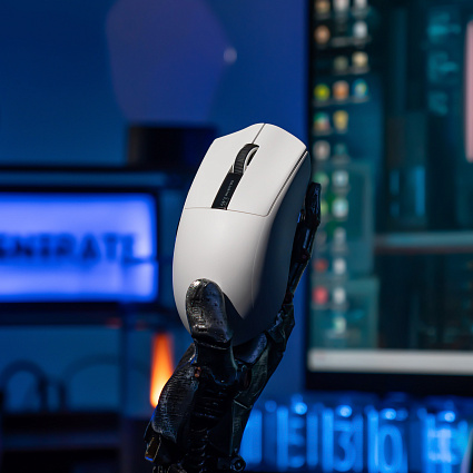 Беспроводная мышь Furycube G9 PRO, белый Фото 5