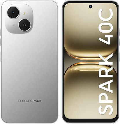 Смартфон Tecno Spark 40C 8/128Гб, серый Фото 2