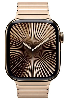 Ремешок Apple Watch 42mm Gold Link Bracelet, золотой титан (MXMC3) Фото 5