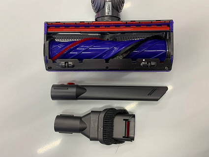 Вертикальный пылесос Dyson V8 Advanced, Silver/Nickel SV25 (UK) Фото 4