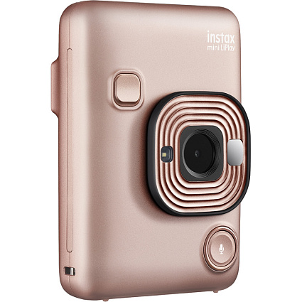 Фотоаппарат Fujifilm Instax Mini LiPlay, розовое золото Фото 2