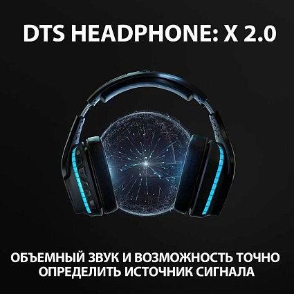 Гарнитура Logitech G935, черный Фото 4