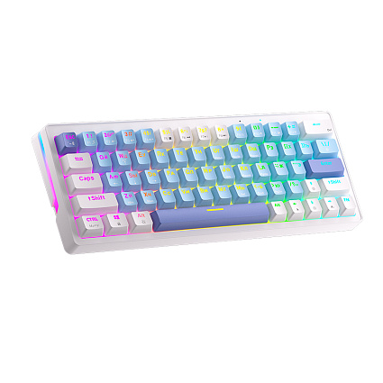 Клавиатура CyberLynx AG63, черные свитчи, синий Фото 1