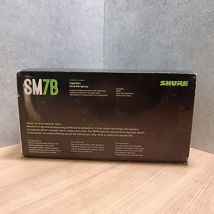 Микрофон Shure SM7B, черный Фото 5