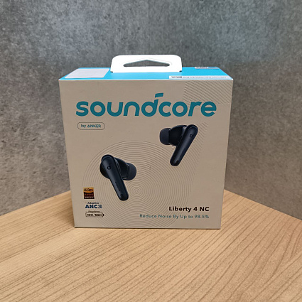 Беспроводные наушники Anker SoundCore Liberty 4 NC, синий Фото 2