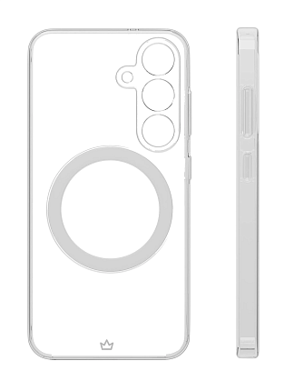 Чехол VLP Puro Case MagSafe для Samsung S25, прозрачный (10521005) Фото 3