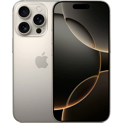 Смартфон Apple iPhone 16 Pro eSIM, 1 Тб, «натуральный титан» (US) Фото 1