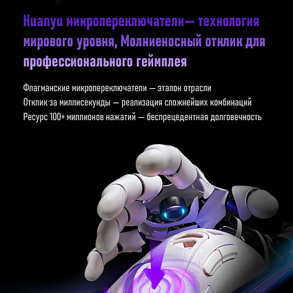 Беспроводная мышь Furycube G11 ультралегкая, белый Фото 12