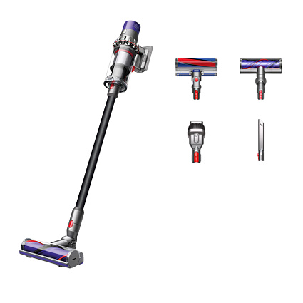 Вертикальный пылесос Dyson Cyclone V10 Total Clean SV27,  Nickel/Black (GB) Фото 1