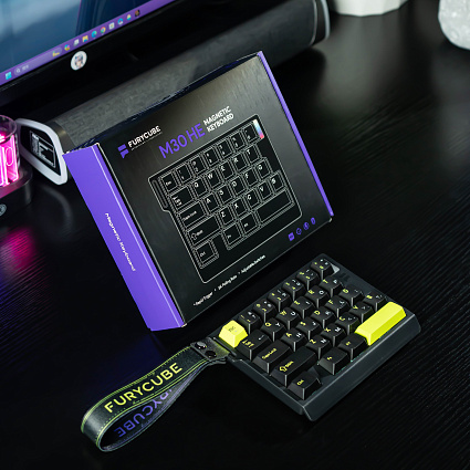 Клавиатура Furycube ME30 HE, черный Фото 10