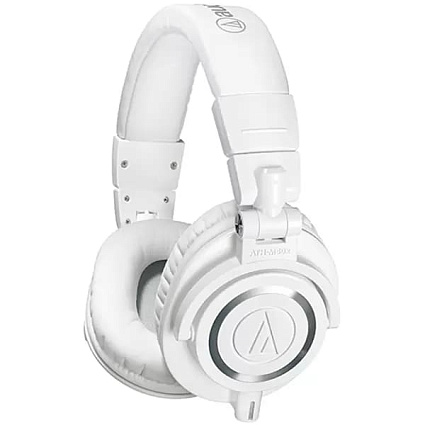 Наушники Audio-Technica ATH-M50X, белый Фото 1