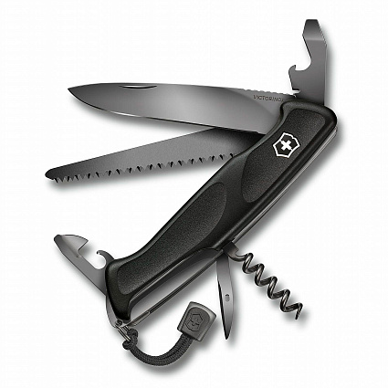 Мультитул Victorinox Ranger Grip 55, черный оникс Фото 1