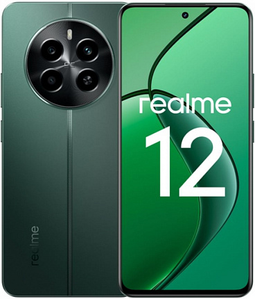 Смартфон realme 12 4G 8/256 GB, зеленый Фото 1