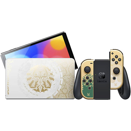Игровая приставка Nintendo Switch OLED, Tears of the Kingdom Edition Фото 3