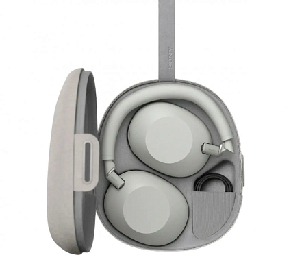 Беспроводные наушники Sony WH-1000XM6, серебристый Фото 6