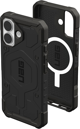 Чехол UAG Pathfinder с MagSafe для iPhone 17, черный (Black) 114550114040 Фото 5