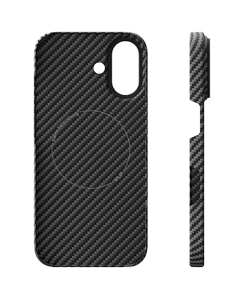 Чехол VLP Kevlar Case с MagSafe для iPhone 17, черный (1058067) Фото 3