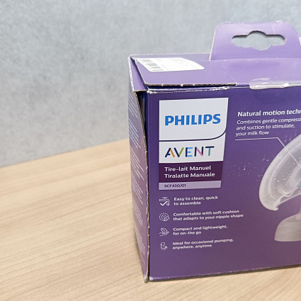 Молокоотсос Philips Avent Manual Breast Pump SCF430/01, белый Фото 5