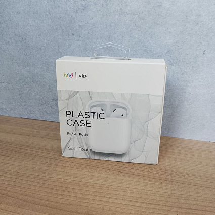 Чехол для наушников vlp Plastic Case для AirPods, белый Фото 2