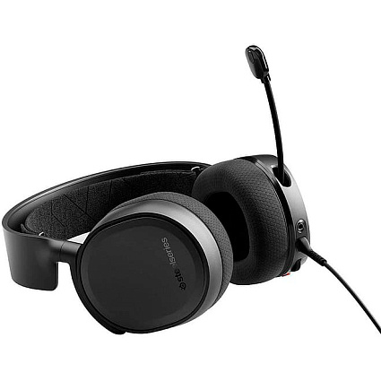 Игровые наушники SteelSeries Arctis 3, черный Фото 3