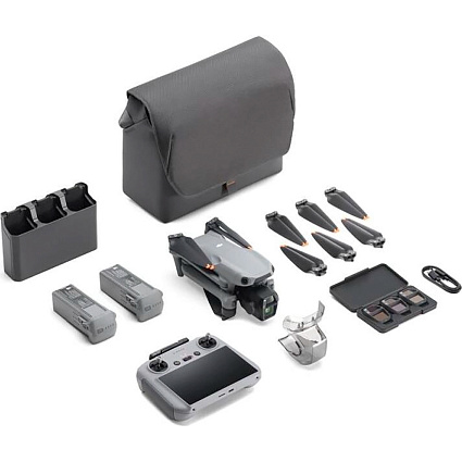 Квадрокоптер DJI Air 3S Combo RC2, серый Фото 2