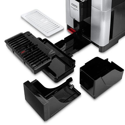 Кофемашина Delonghi PrimaDonna SOUL ECAM 610.75.MB, серебристый Фото 3