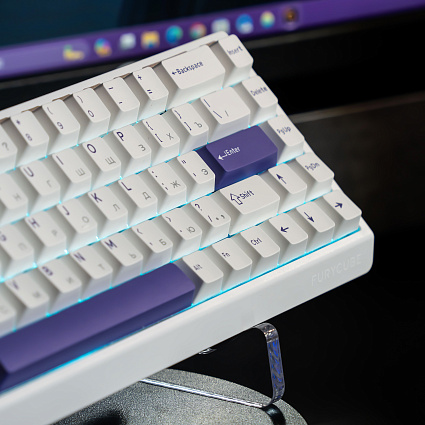 Клавиатура Furycube ME68 HE, белый Фото 5