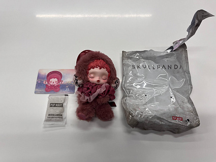 Pop Mart SKULLPANDA L'impressionnisme Series Plush Doll (1 штука), Blossom Фото 4