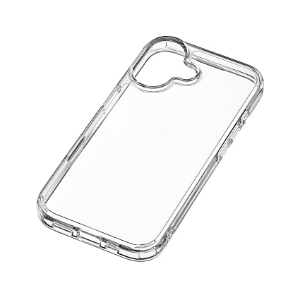 Чехол uBear Real Case для iPhone 17 (усиленный), прозрачный (CS531TT63RL-I25) Фото 5