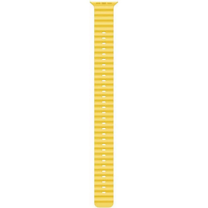Apple Watch 49мм Yellow Ocean Band Extension, силиконовый, XL, желтый Фото 1