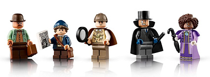 Конструктор LEGO Icons Шерлок Холмс: Книжный уголок 10351 Фото 2