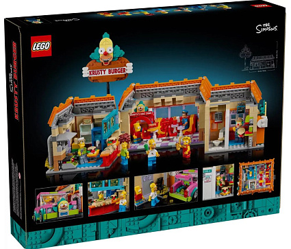 Конструктор LEGO Icons 10352 Симпсоны: Красти Бургер Фото 3